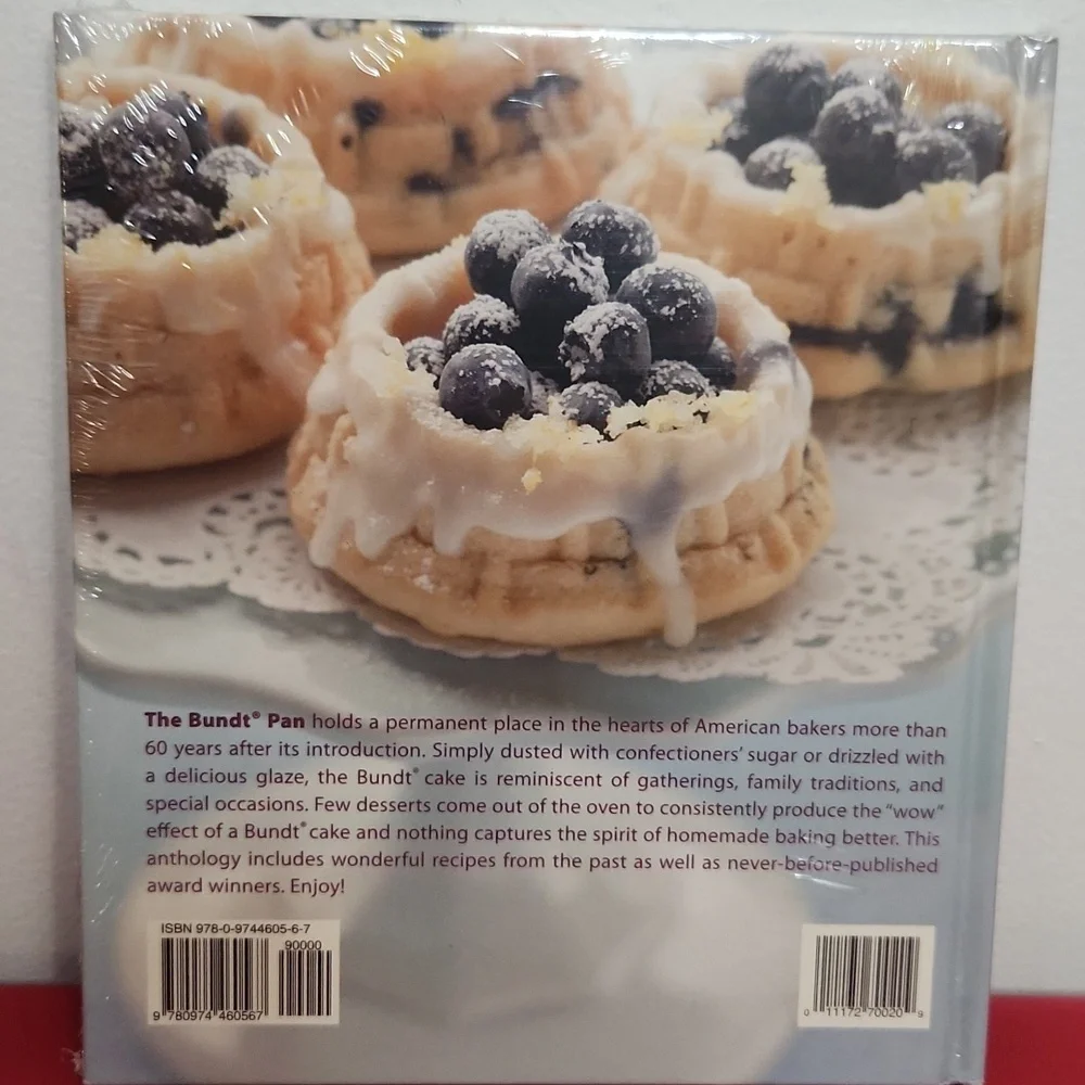 Nordic Ware Best of the Bundt Cookbook - Purple and Brown - Picture 2 of 2